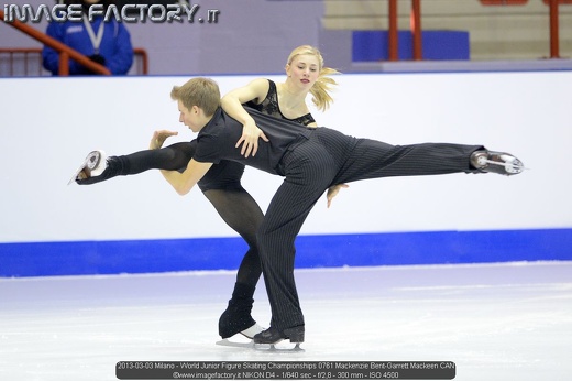 2013-03-03 Milano - World Junior Figure Skating Championships 0761 Mackenzie Bent-Garrett Mackeen CAN